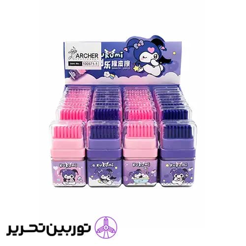پاکن فرچه دار فانتزی طرح کرومی
