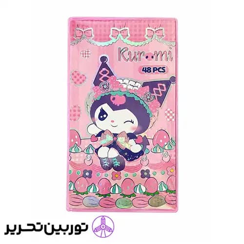 ست نقاشی طرح کرومی رنگ صورتی