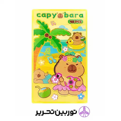 ست نقاشی طرح کاپی بارا رنگ زرد
