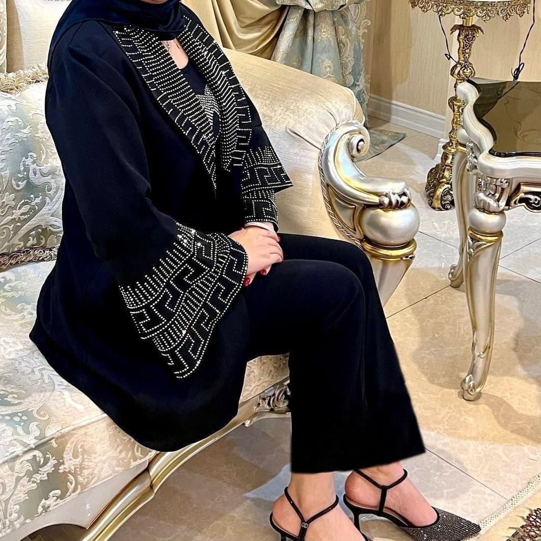 کت شلوار مجلسی آستین کلوش