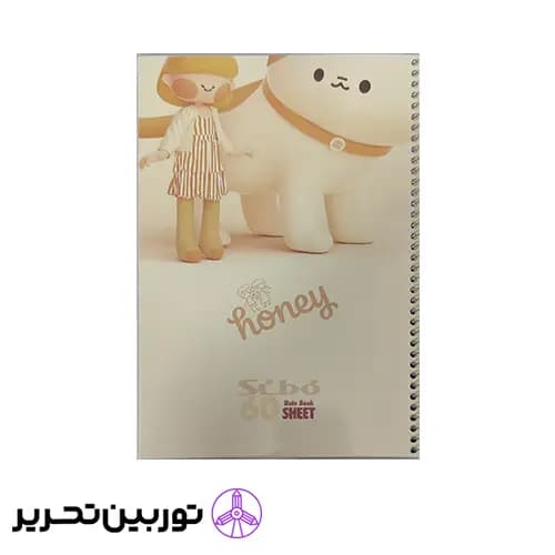 دفتر 60 برگ honey طلقی — تصویر ۲