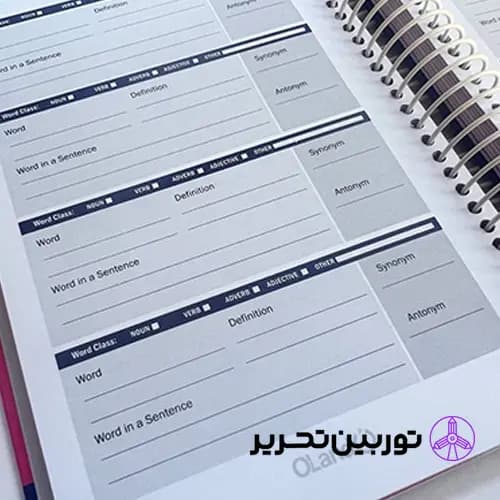 دفتر لغت انگلیسی الند — تصویر ۶