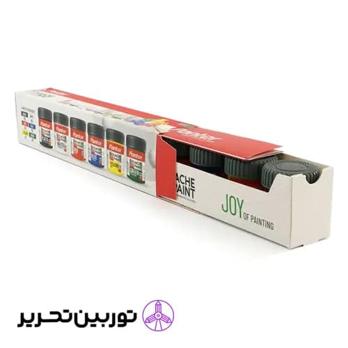 نانو پوشرنگ گواش ست 6 رنگ — تصویر ۴