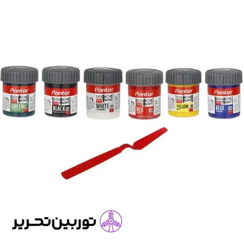 نانو پوشرنگ گواش ست 6 رنگ — تصویر ۳