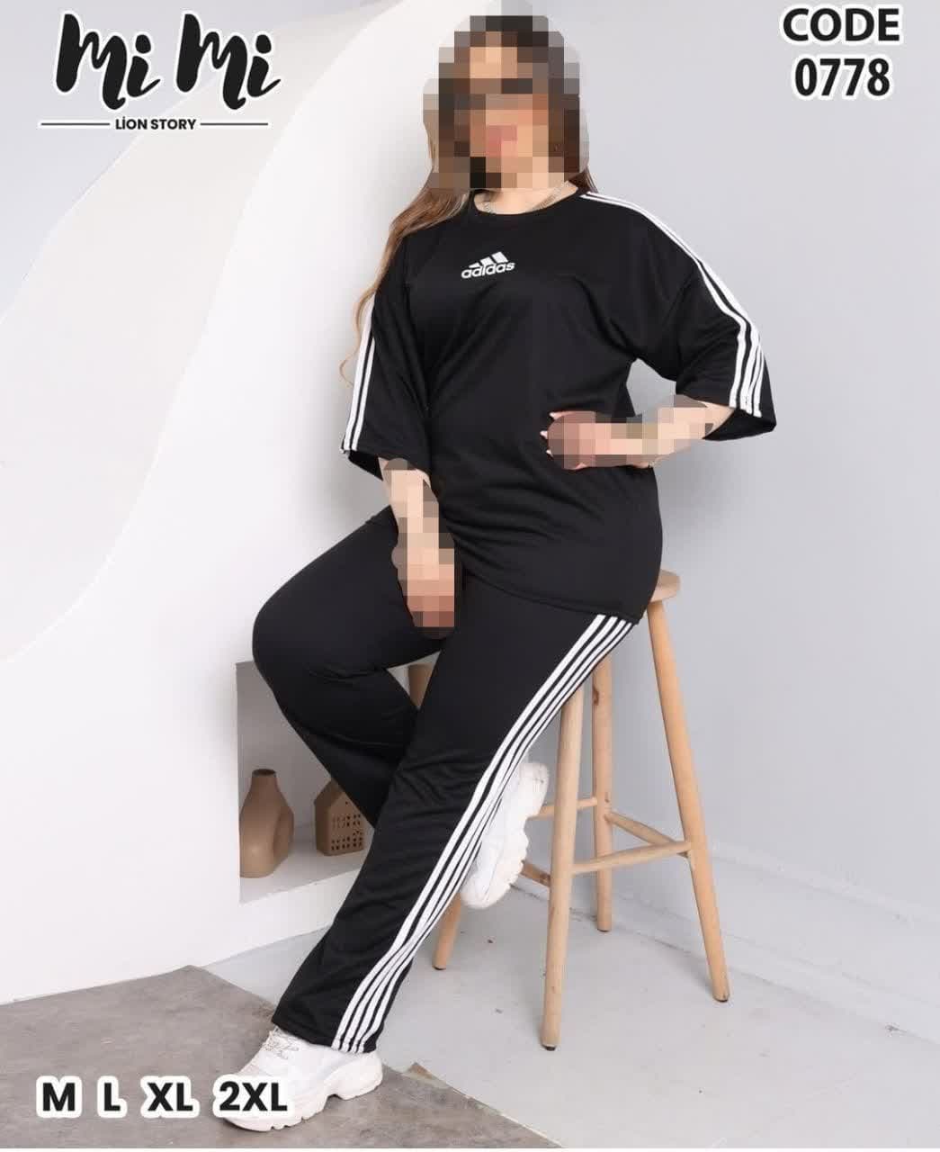 تیشرت شلوار آدیداس بیگسایز
