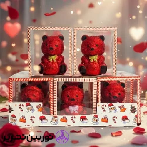 اکسسوری ولنتاین خرس اکلیلی valentine — تصویر ۴