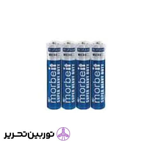 باطری نیم قلمی 4تایی morbeit