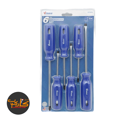 ست 6 عددی پیچ گوشتی وی تولز VT2216