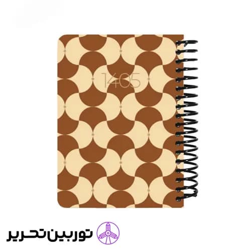 سالنامه روزشمار فنری جلد سخت پالتویی 1405 دات نوت – طرح 6