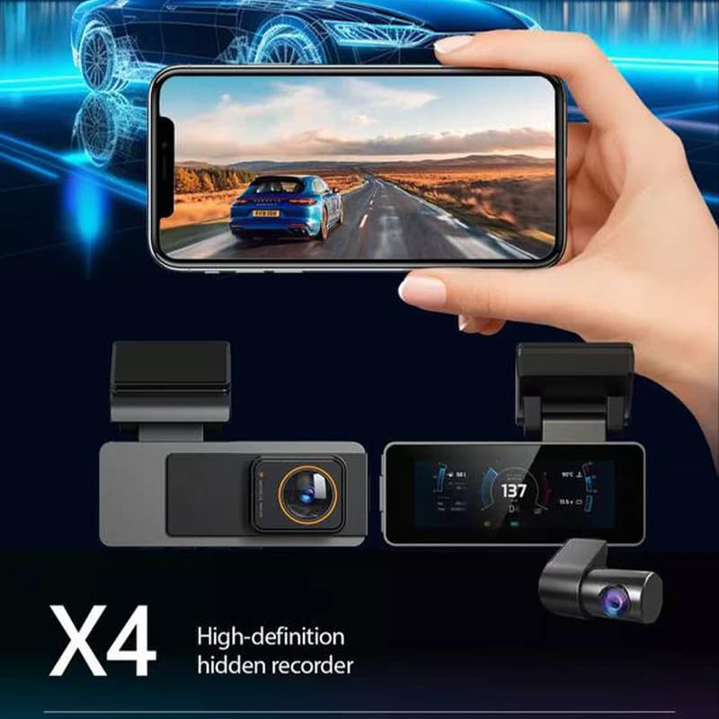 دوربین ثبت وقایع خودرو (Dash Cam) مدل X4