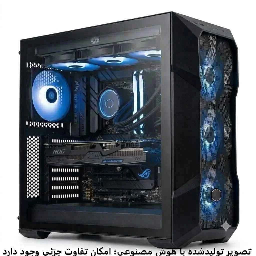 کیس اسمبل شده رندرینگ 14600KF- B760 Plus- 32GB DDR4- SSD 1TB- RTX 3070 TI کد 1-GS034