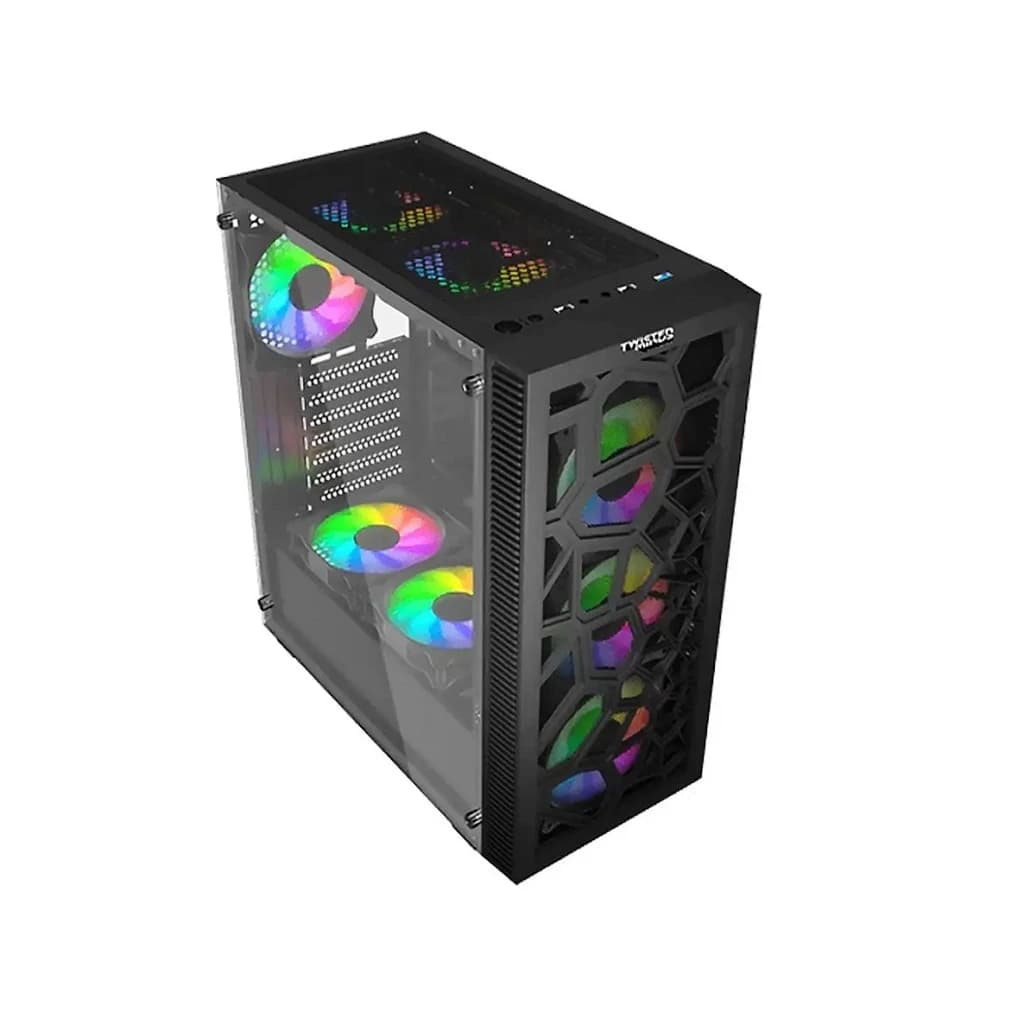 کیس اسمبل شده 12400F-H610MK-16GB DDR4-SSD 500GB-5700XT کد D007 — تصویر ۳
