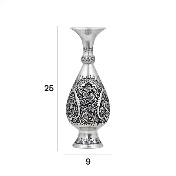گلدان صراحی 25 قلمزنی — تصویر ۲