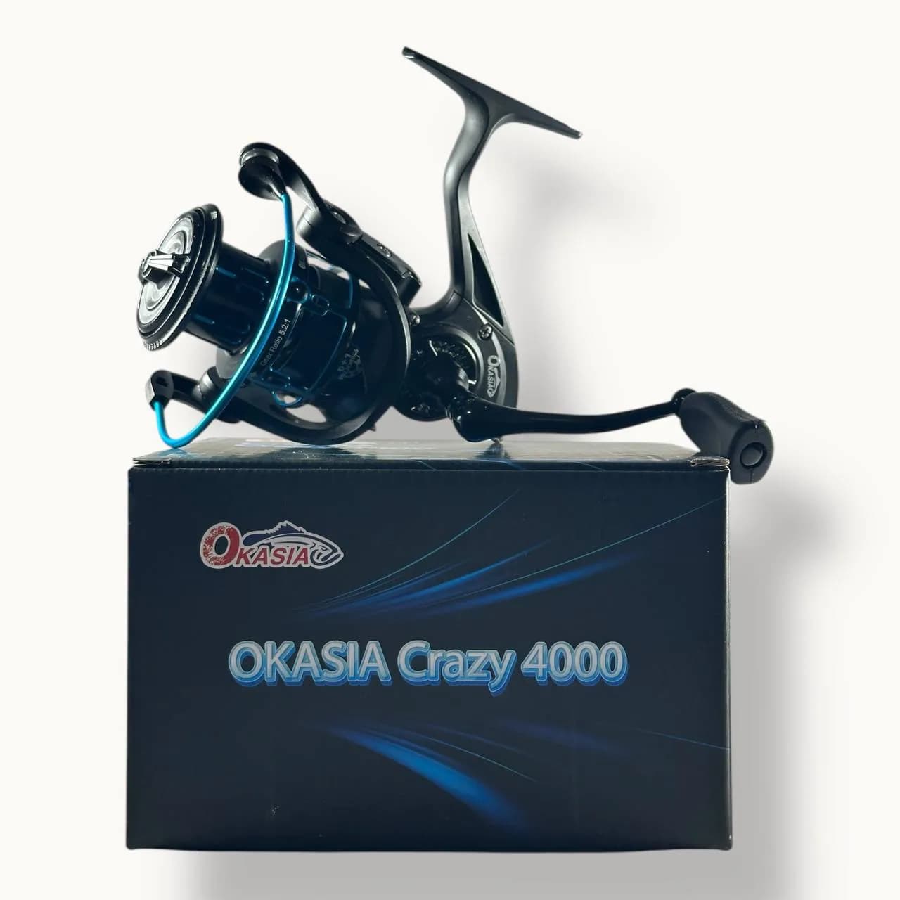 چرخ ماهیگیری برند ترکیهای OKASIA مدل CRAZY سایز 4000
