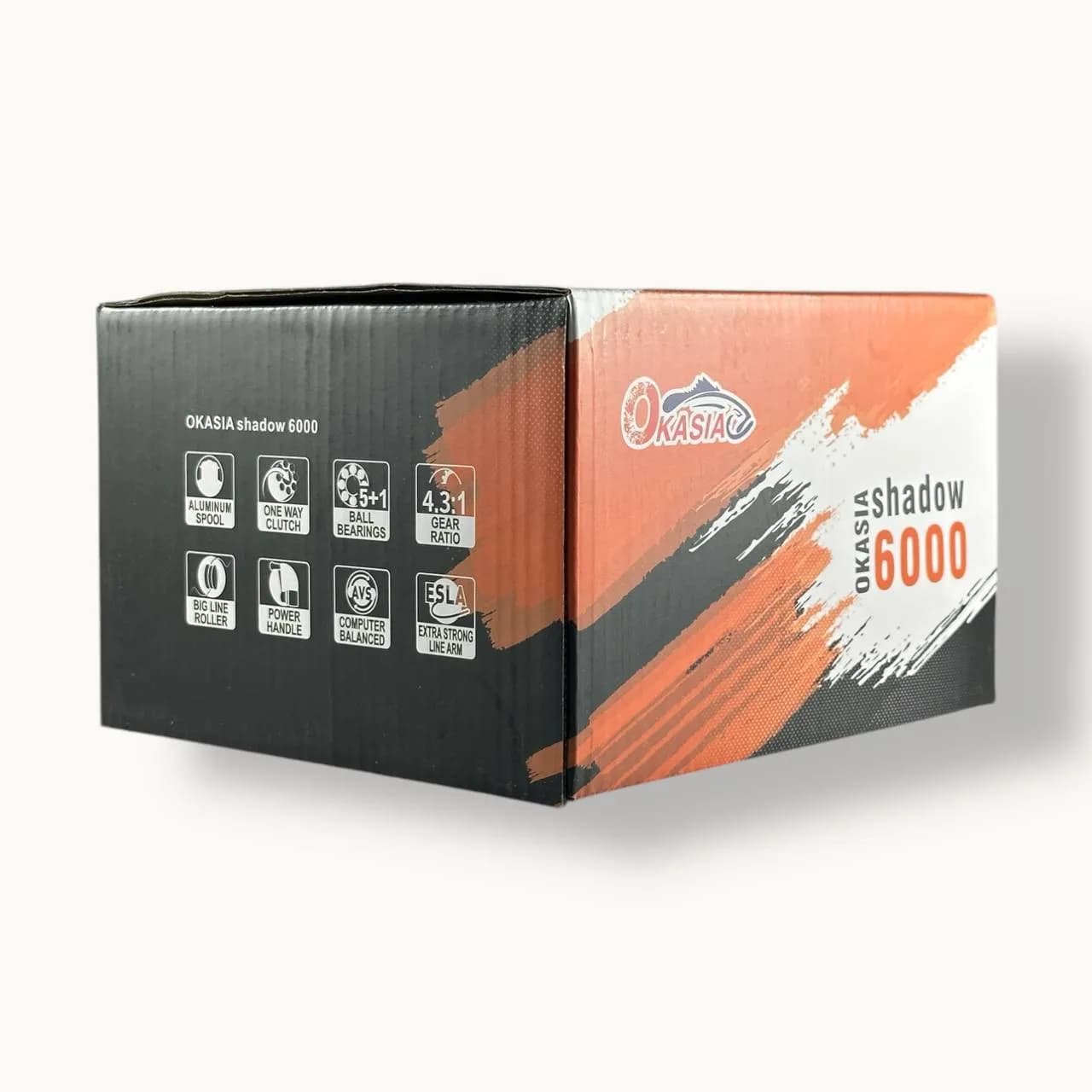 چرخ ماهیگیری OKASIA مدل Shadow سایز 6000 — تصویر ۳