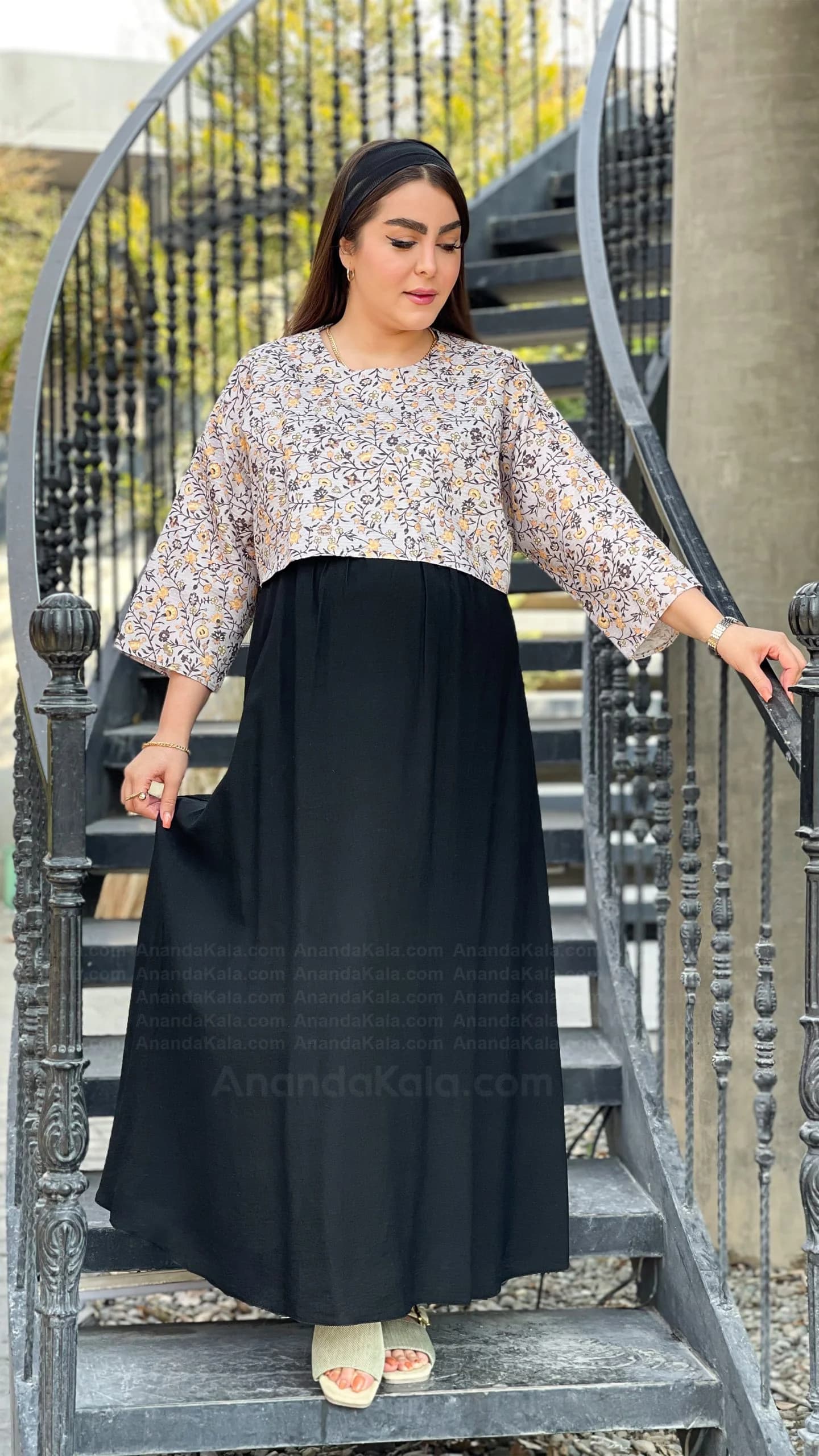 کراپ سارافون بارداری و شیردهی آریانا — تصویر ۵