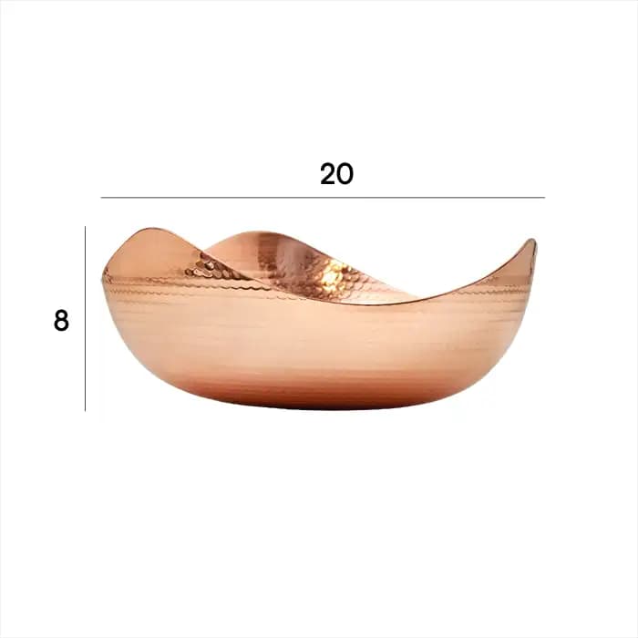 میوه خوری مسی مدل سه گوش d20 — تصویر ۲