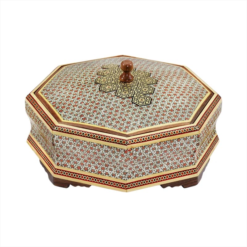 شکلات خوری 8 گوشه خاتم 8023