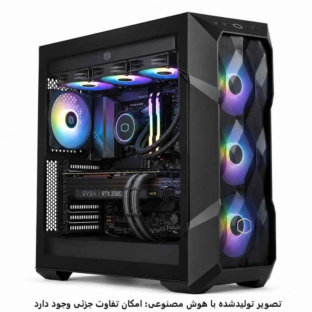 کیس اسمبل شده رندرینگ 14700K- Z790D- 64GB DDR4- SSD2TB- RTX 3080 TI کد GS032