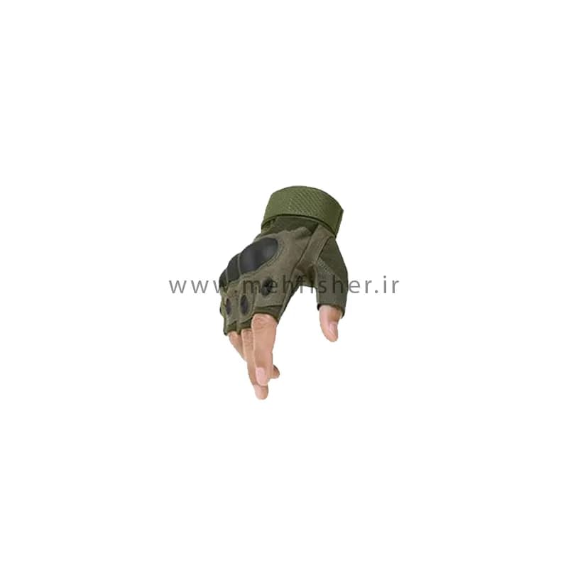 دستکش نیم انگشتی تاکتیکال — تصویر ۳