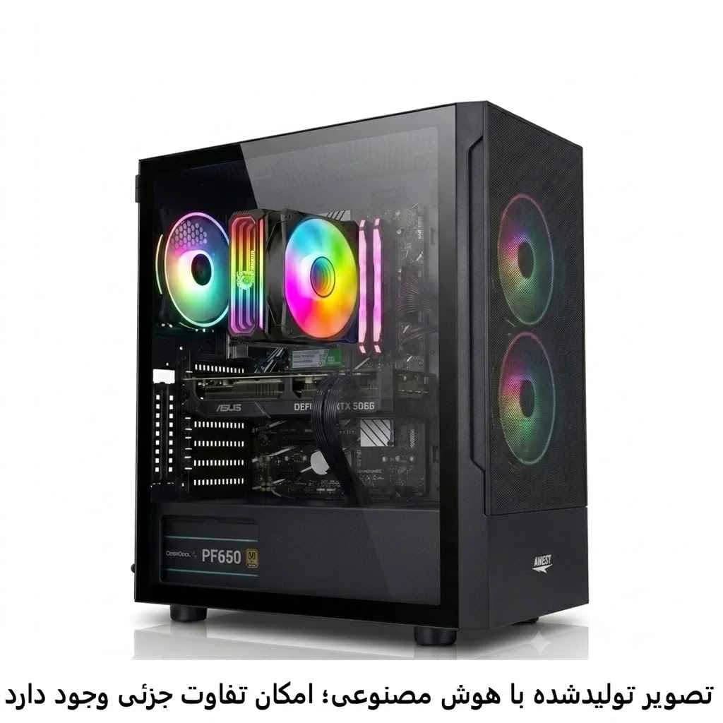 کیس گیمینگ میان رده B760Plus- i5 14th- 32GB DDR5- 1TB SSD-5060کد 2-G002
