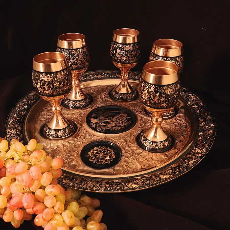 سینی گرد متوسط الماس تراش — تصویر ۳