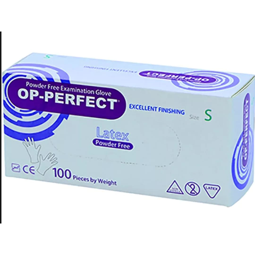 دستکش لاتکس بدون پودر اوپی پرفکت op perfect — تصویر ۶
