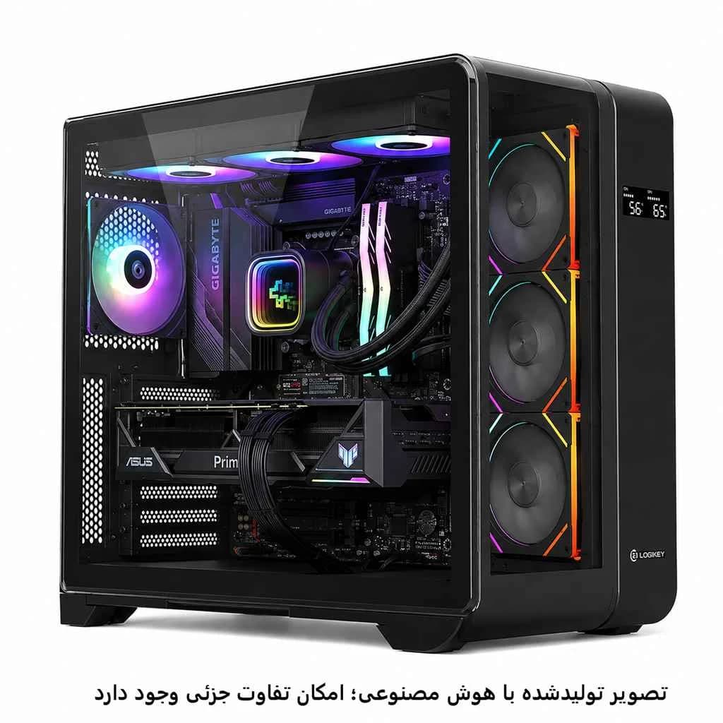 کیس اسمبل شده گیمینگ 14700K- Z890 Gaming X- DDR5 32GB- SSD 1TB- RTX5060 Ti کد 1-G038