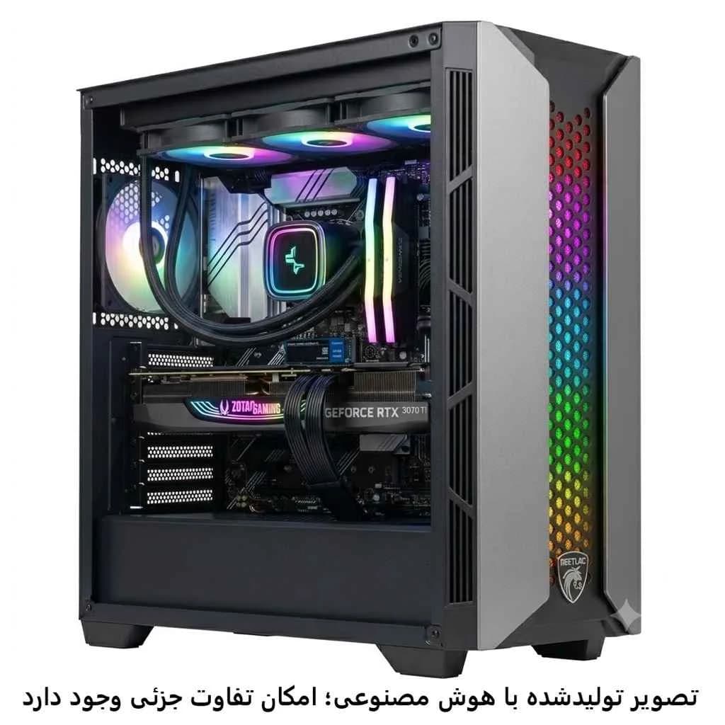 کیس گیمینگ میان رده B850-PLUS – ULTRA 5 245K- 32GB DDR5- 1TB SSD- 5070 TI کد 4-G009