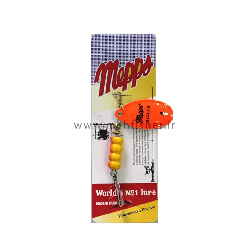 لانسه مپس سایز 4 رنگ نارنجی Mepps Agila