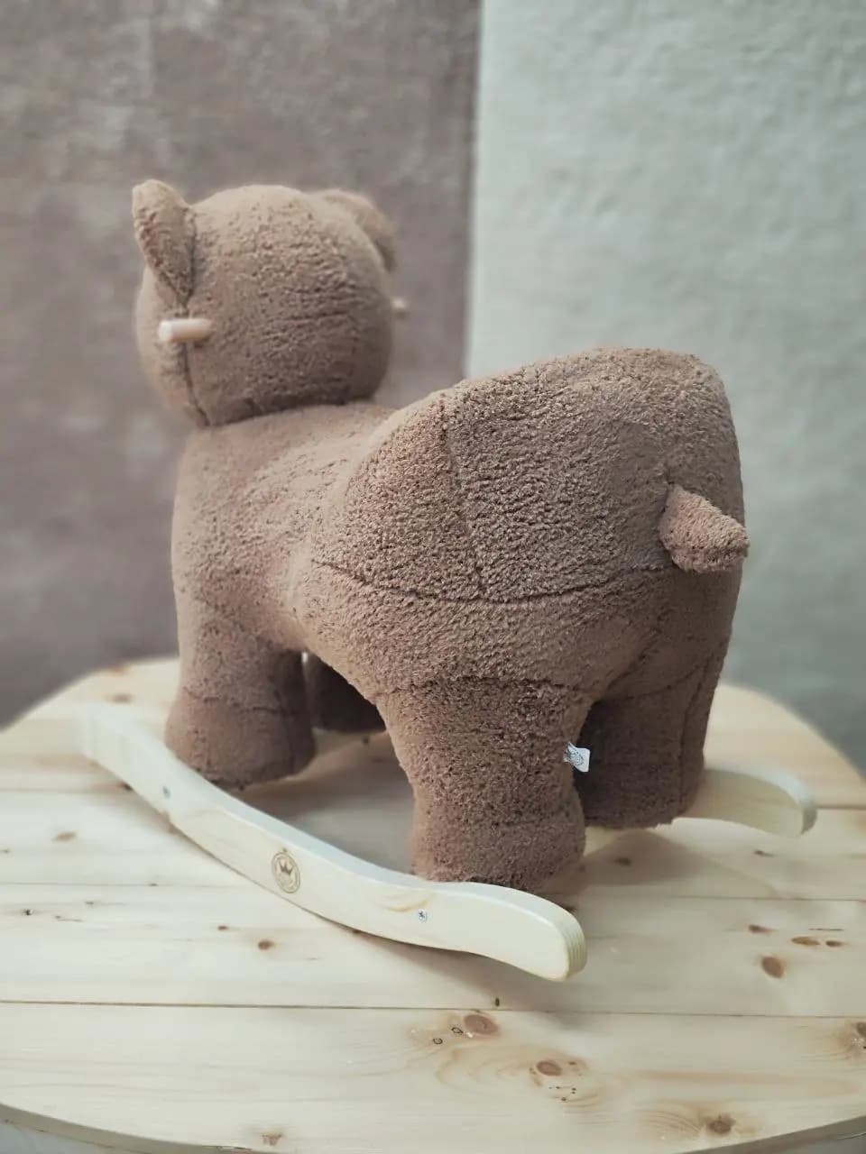 راکر تدی مدل مبله رنگ قهوه ای — تصویر ۴