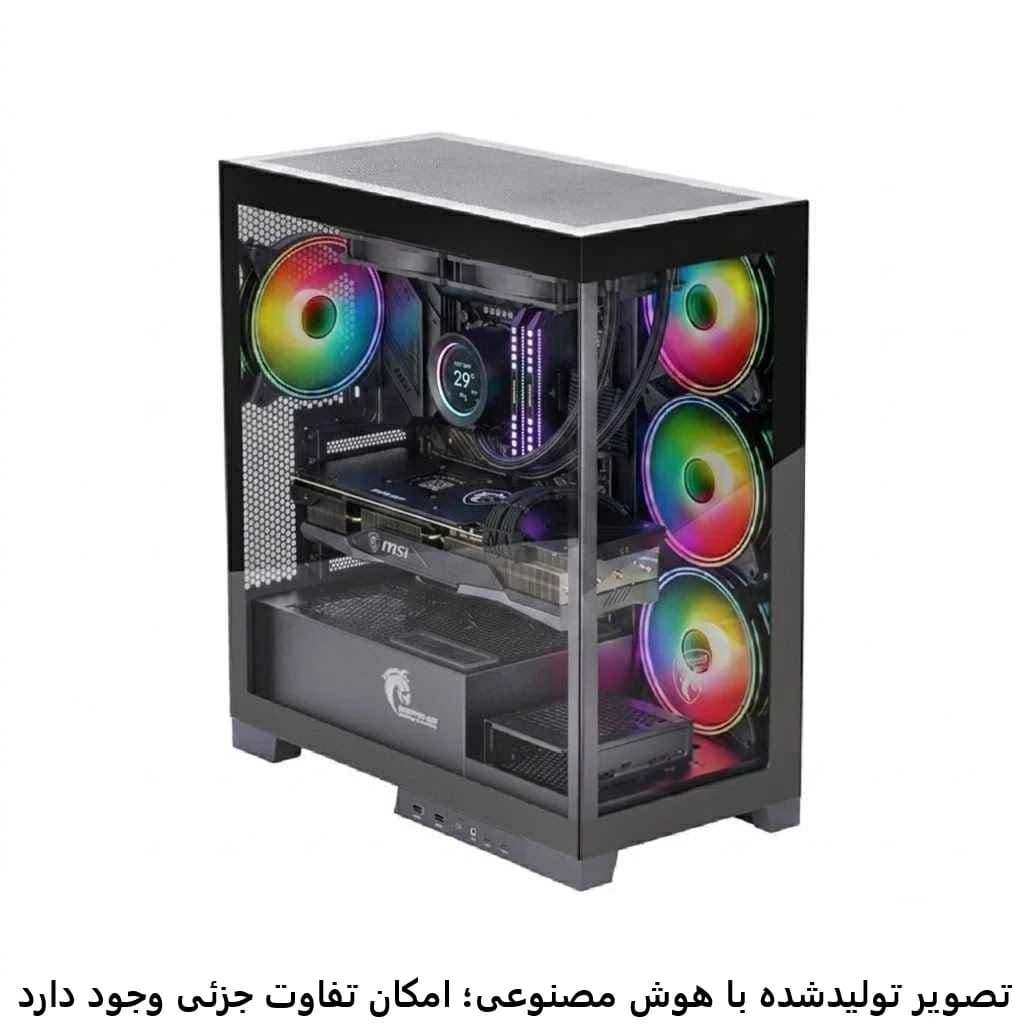 کیس گیمینگ بالارده Z890- ULTRA 7 265K- 32GB DDR5- 2TB SSD- 5080- کد G010