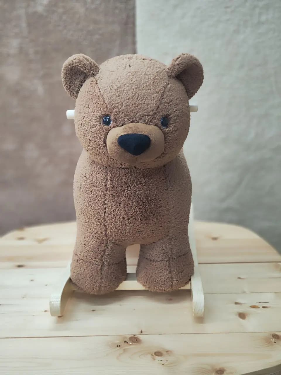 راکر تدی رنگ قهوه ای — تصویر ۲