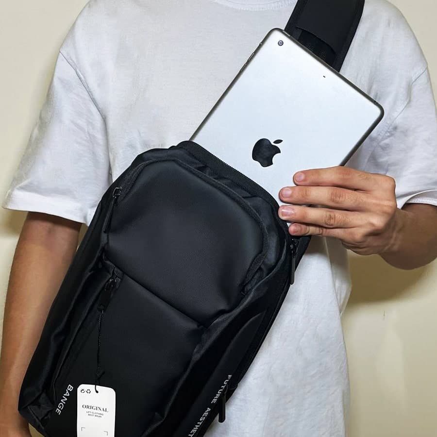 کراس بادی بنج مدل Sling Waterproof کد 011 بزرگ و جادار — تصویر ۶