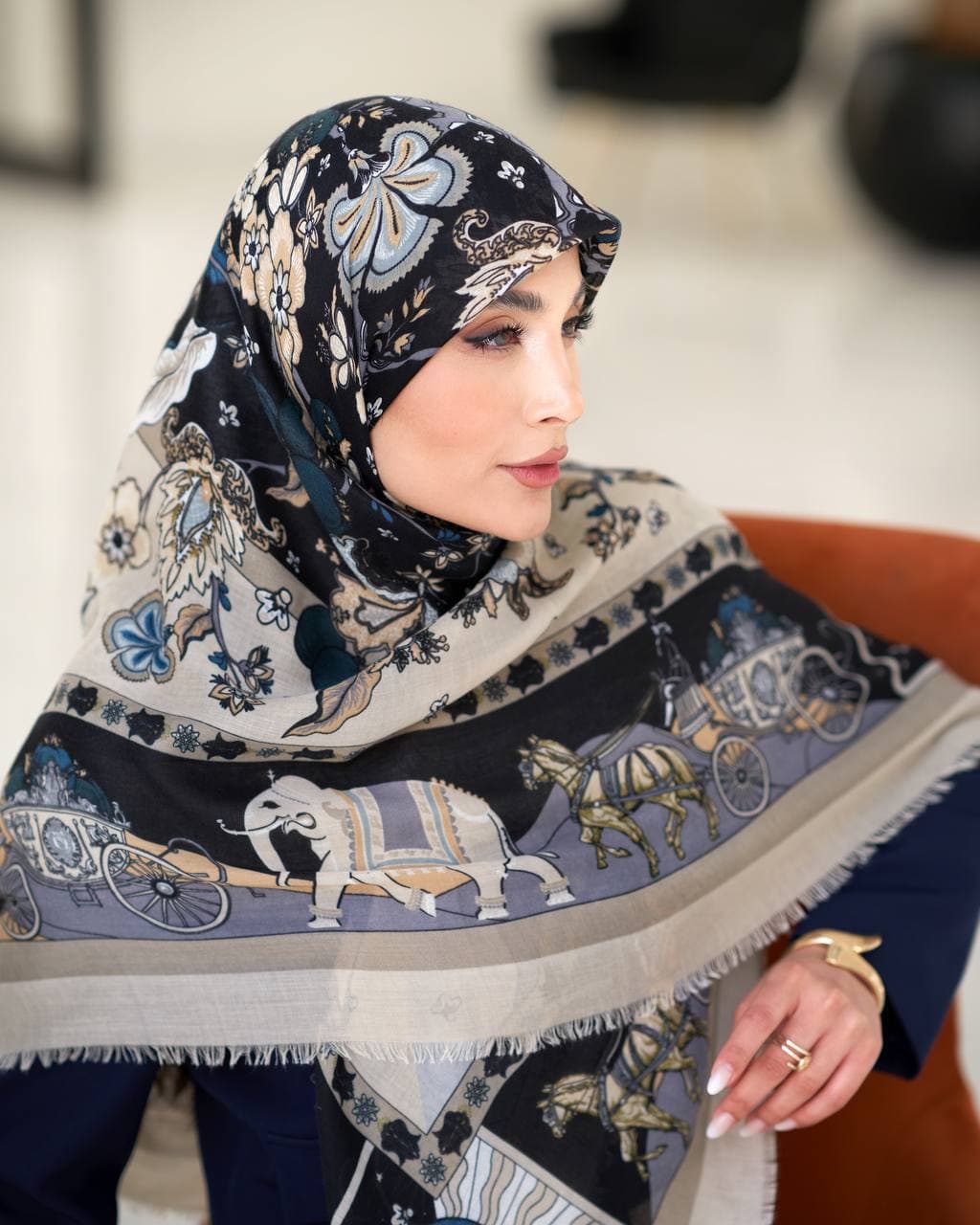 روسری نخی درشکه — تصویر ۸