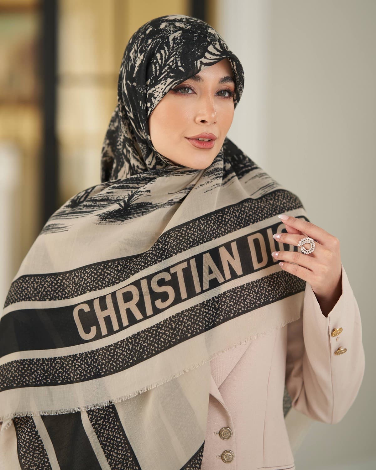 روسری نخی دیور جنگل