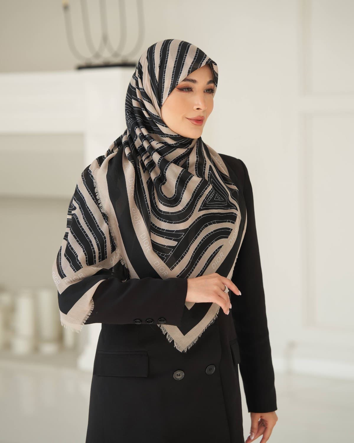 روسری نخی دیور مارپیچ — تصویر ۶