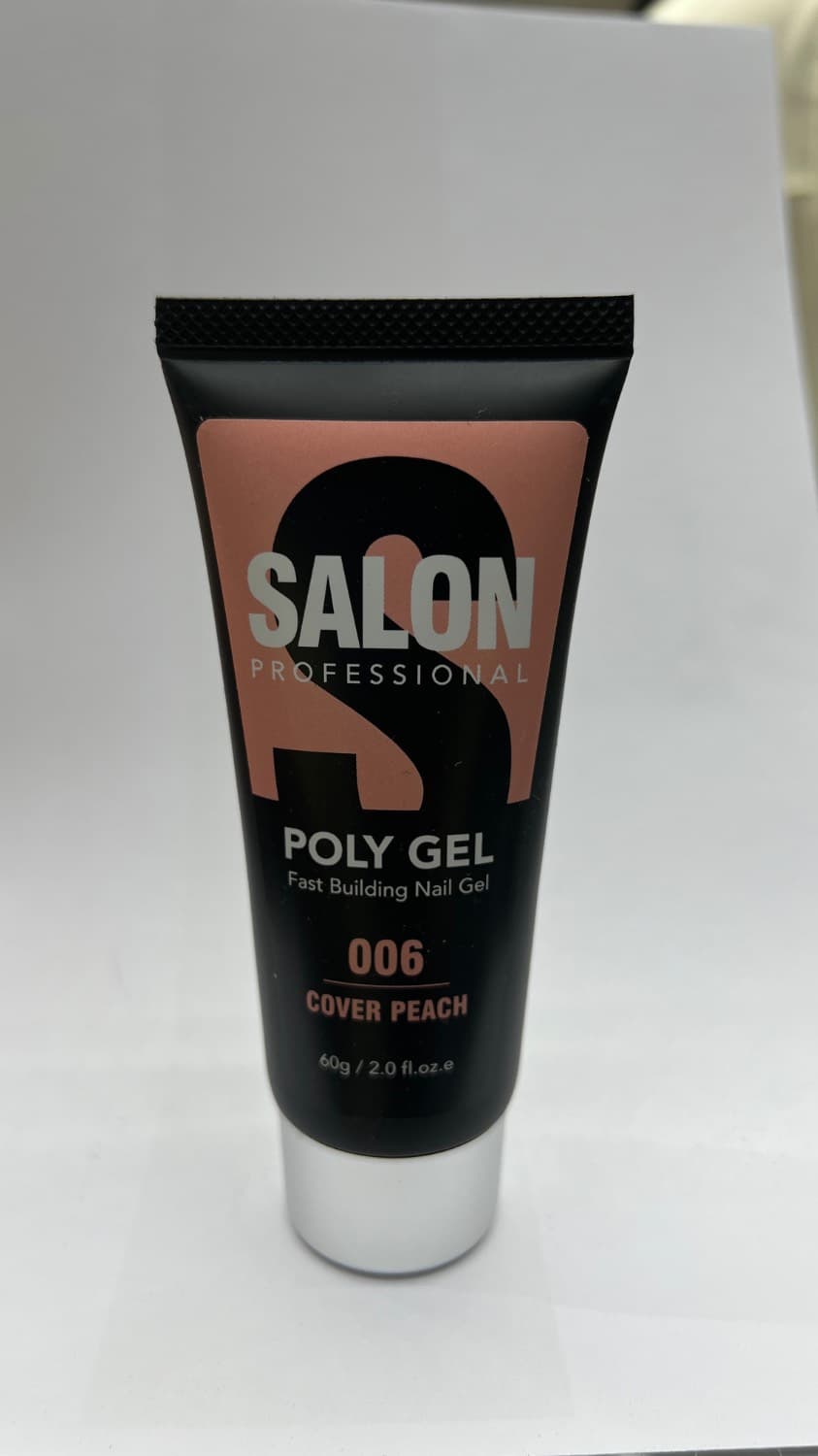 پلی ژل سالن هلویی SALON 006 Cover Peach 60g