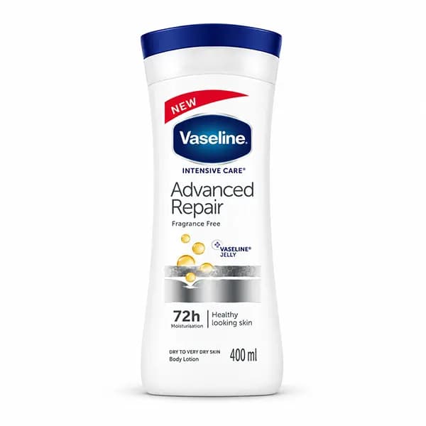 لوسیون بدن وازلین VASELINE ADVANCED REPAIR حجم400ml اصل