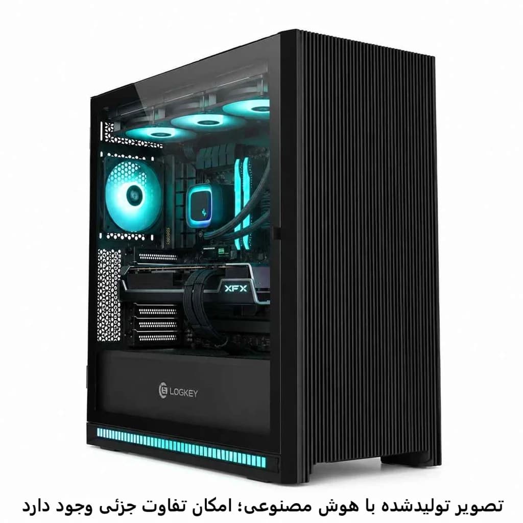 کیس اسمبل شده گیمینگ 9600X- B650-Plus WiFi- 32GB DDR5- SSD 1TB- RX6900 XT 16GB کد2-GS001