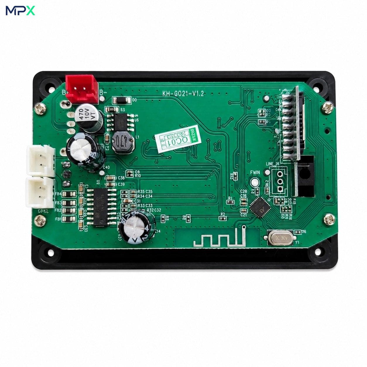 برد بلوتوث HiClass G021 | ماژول پخش و آمپلی‌فایر 12V 2×40W — تصویر ۳