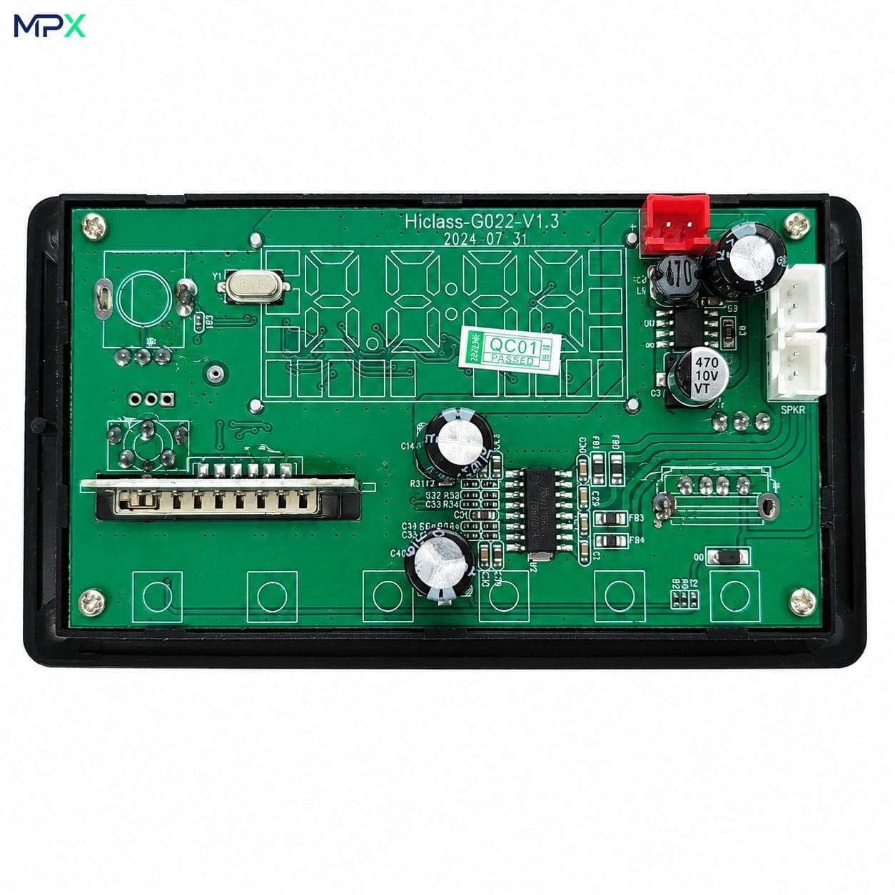 برد بلوتوث Hiclass G022 | ماژول پخش و آمپلی‌فایر 12V 2×40W — تصویر ۲