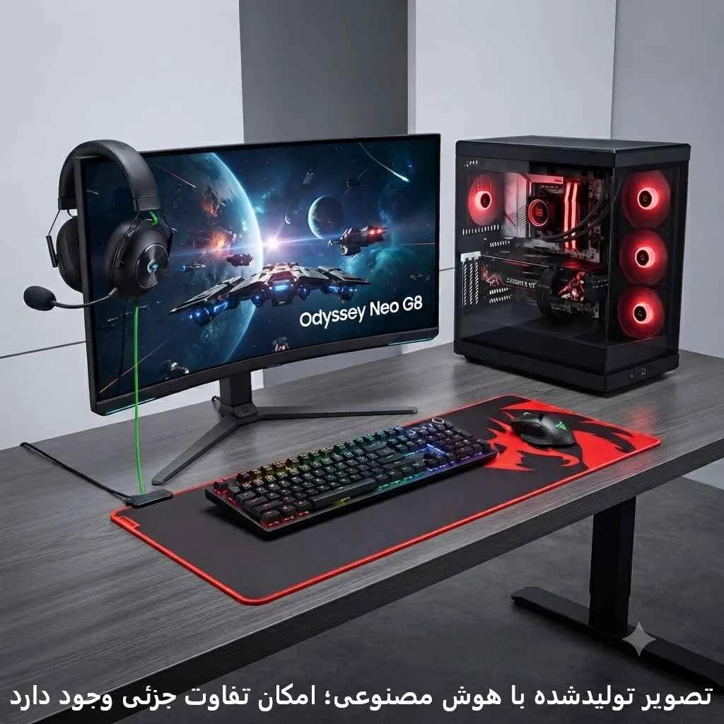 ست کامپیوتر کامل مدل Intel Core Ultra 7 265K-32GB Ram- 1TB SSD-16GB Graphic کد SET002