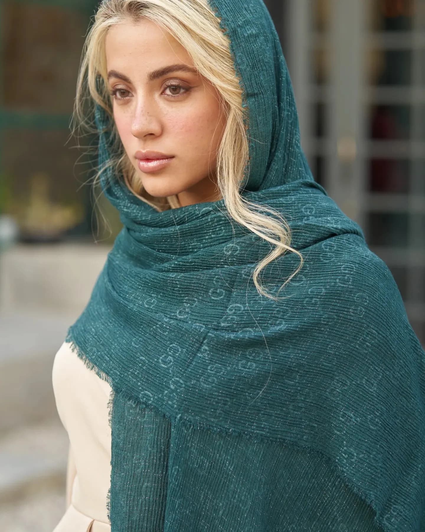 شال لمه پلیسه گوچی