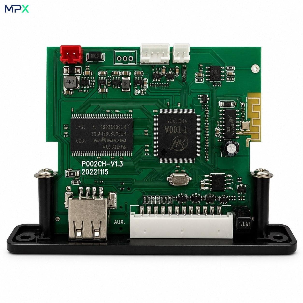 برد بلوتوث MP5 | ماژول پخش USB TF و FM پلیر — تصویر ۲