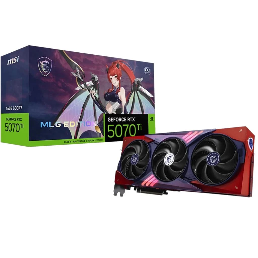 کارت گرافیک ام اس آی مدل GeForce RTX 5070 Ti MLG EDITION OC 16GB — تصویر ۲