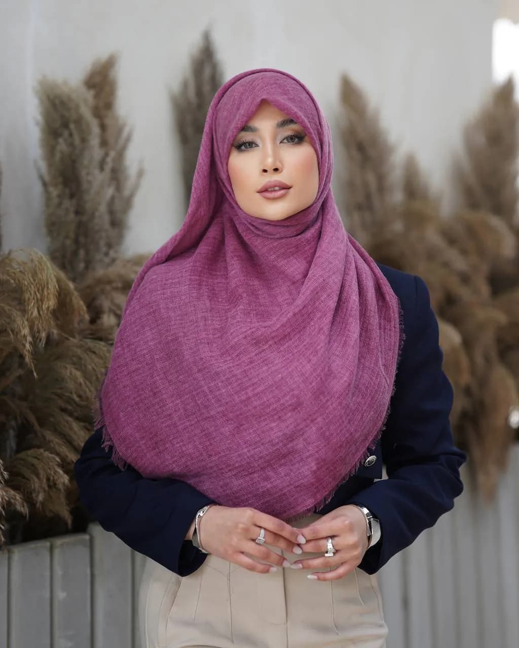روسری سنگشور ساده — تصویر ۷