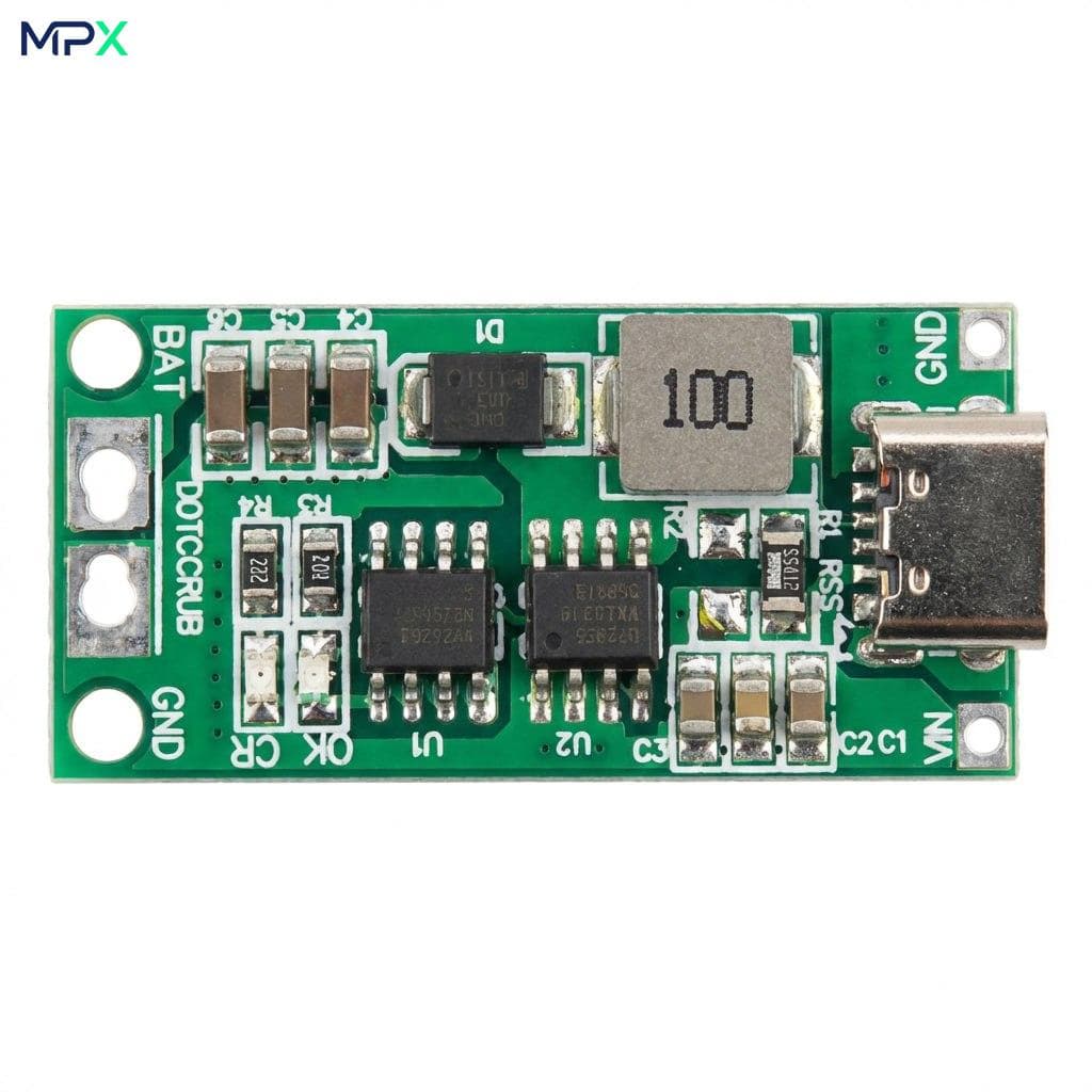 ماژول شارژ باتری لیتیومی Type-C | مدل دو سل و سه سل و چهار سل (2S / 3S / 4S)