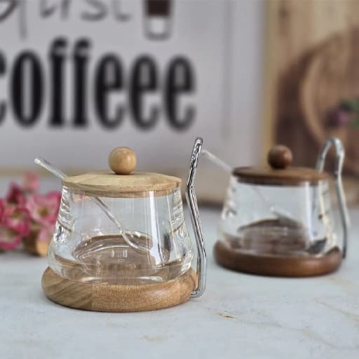 بانکه مخروطی اکرولیک درب و استند بامبو