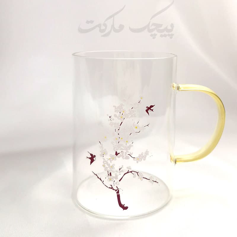 ماگ پیرکس حرارتی دو رنگ